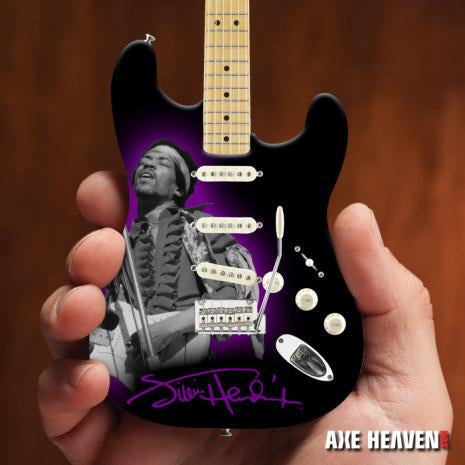 Jimi Hendrix - Officially Licensed Jimi Hendrix Mini Fender™ Strat™ Tribute Guitar Model - NIB