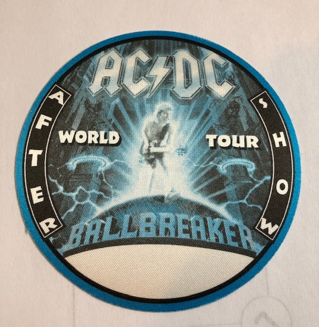 AC / DC - After the Show Backstage Pass - Ballbreaker Tour