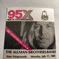 Allman Brothers - 20th Anniversary Tour 1989 - Radio Promo - Backstage Pass
