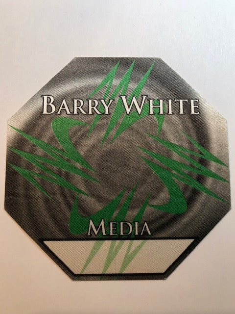 Barry White - Icon Tour 1994 - Backstage Pass