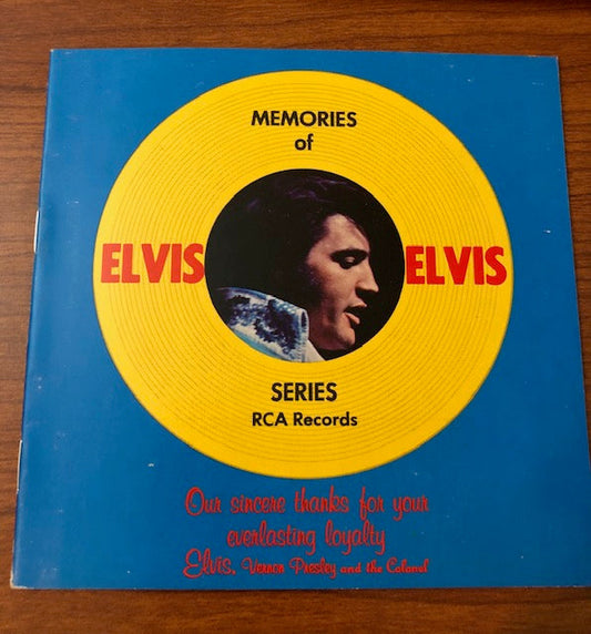 Elvis - Group of 12 Elvis Presley RCA Record Catalogs