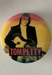 Tom Petty - Pinback Button from "Button-Up" 1989