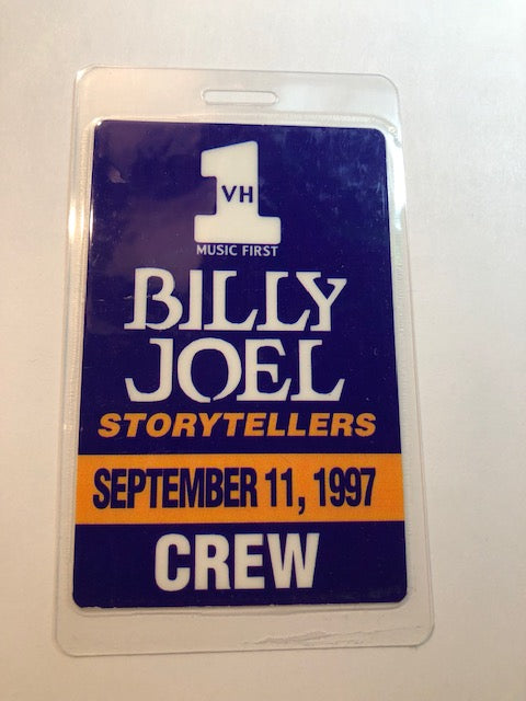 Billy Joel - VH1 Storytellers Series - Backstage Pass